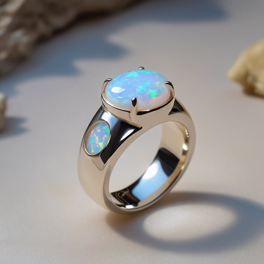 Anillo de ópalo
