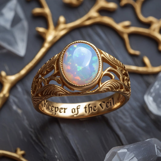 Anillo de ópalo