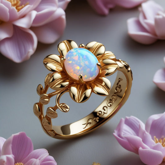 Anillo de ópalo