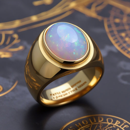 Anillo de ópalo