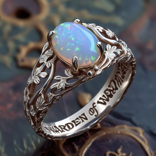 Anillo de ópalo