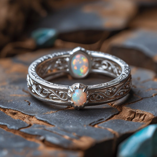 Anillo de ópalo