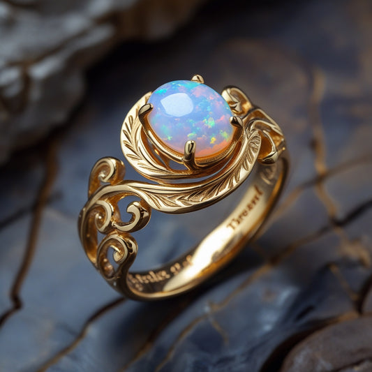 Anillo de ópalo