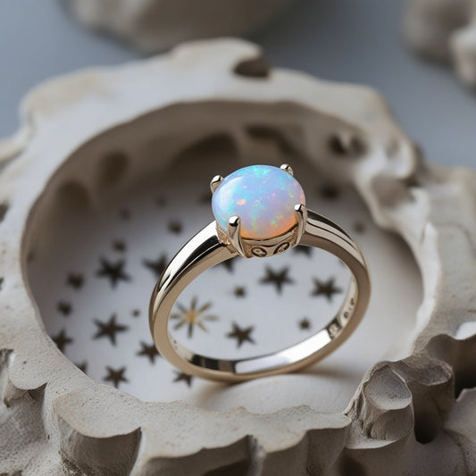 Anillo de ópalo